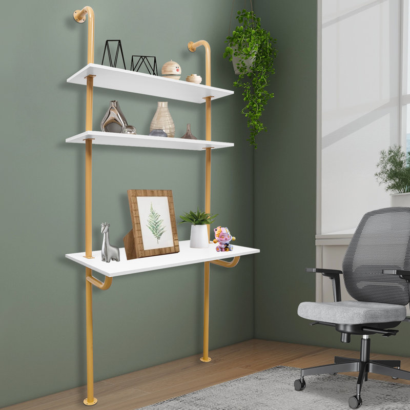 Wayfair wall mounted desk sales